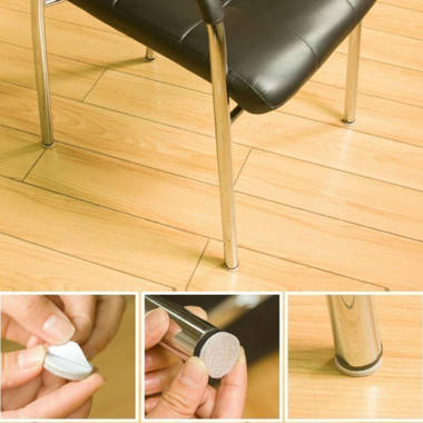 Stop chairs scratching online wood floor